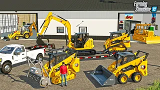 I BOUGHT ALL NEW CAT SKID STEERS & MINI EX FOR CONSTRUCTION BUSINESS ($500,000)