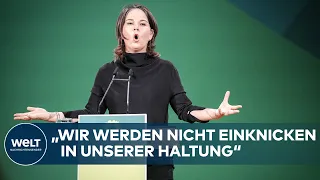 ANNALENA BAERBOCK: „Wir sind stärker als dieser Krieg“ - Rede beim Grünen-Parteitag | WELT DOKUMENT