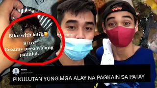 Alay sa patay sa ibang mga puntod, ginawa nilang Mukbang!