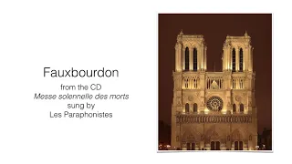 Video 2.5-- Improvised Counterpoint: Fauxbourdon