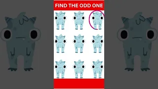 🔥🤡Find the Odd  Emoji Cartoon #40🔍 #shorts #oddoneout #howgoodareyoureyes #pixar #oddone