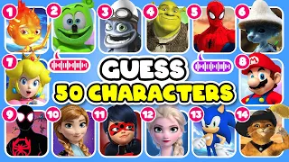 Guess 50 Character By Their Song? | Netflix Puss In Boots Quiz, Sing 1&2, Zootopia lGuess The Song?