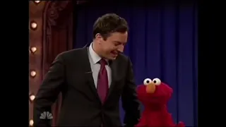 Elmo hating Jimmy Fallon for a minute straight