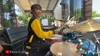 AJKS (OM WAWES) LIVE DRUM CAM by Kezia Grace