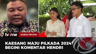 Membaca Potensi Kaesang Maju dalam Pertarungan Pilkada 2024 | Kabar Petang tvOne