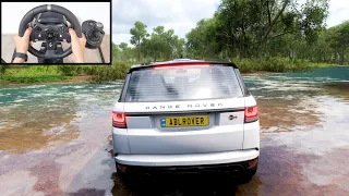 Land Rover Rang Rover Sport SVR - Forza Horizon 5 (Steering Wheel logitech g920) Gameplay