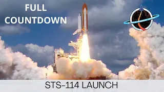 Space Shuttle Discovery STS-114 Return to Flight | Day 1 | Full Launch Countdown