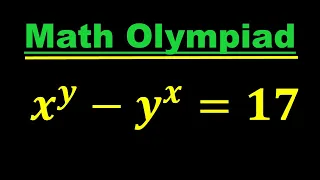 Math Olympiad | How to solve for "x" & "y" in this problem?  @MathOlympiad0