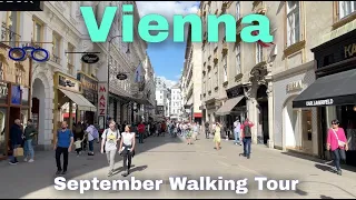 Vienna, Austria - September Walking Tour 4K UHD