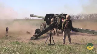 ООС. Тренування артилеристів Операції об'єднаних сил
