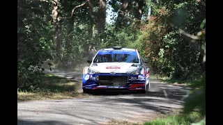 Rally Report Onboard: Bob de Jong-Bjorn Degandt.   Hyundai i20 R5.  Vechtdal-Rally 2020