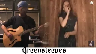 Blackmore's night - Greensleeves (cover by Alisa and Toto)