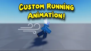 How To Make Custom Running Animation In Roblox Studio!