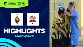 Freedom QJ League 2023. Matchday X. Kairat 3-0 Aktobe. Highlights