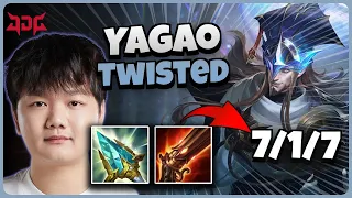 JDG Yagao Twisted Fate vs Talon | 14.10