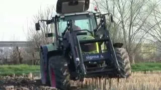 Claas CELTIS 100 cv + Pentavomere Kverneland - Risaia 2014