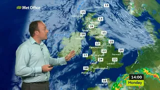 Monday morning forecast 11/06/18