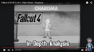 Fallout 4 Charisma Analysis [SPECIAL video series]