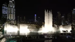 "The Prayer" - The Fountains at the Burj Khalifa in Dubai, U.A.E.