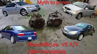 #Honda #Acura V6 auto Transmission #Myths