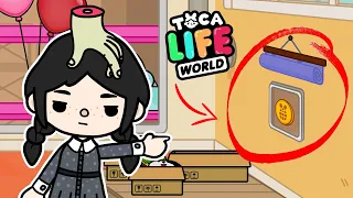 ALL FREE HACKS in Toca Boca! Toca Boca Secret Hacks about Wednesday Addams 👀 Toca Life World