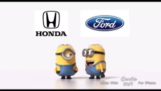Honda vs Ford Minions