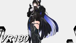 【VR180】ローアングル ヴァンパイア by Nerissa Ravencroft【Hololive MMD 8K】 M injected