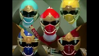 Power Rangers Ninja Storm Rangers vs Wolfblades full fight