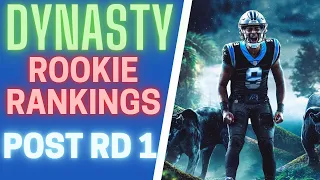 Dynasty Rookie Rankings 2023 Post Round 1 NFL Draft