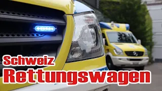 Der Rettungswagen in der Schweiz | Rettung St.Gallen