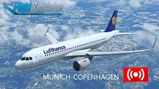 MFS2020 Munich to Copenhagen LH2438 A320Neo