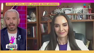 En vivo, Lupita Jones REACCIONA a CORRUPCIÓN en Miss Universo por la nueva organización