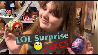 L.O.L. Surprise REAL VS FAKE Easter Eggs - LOL Dolls Unboxing & Comparison – How to Spot a Fake