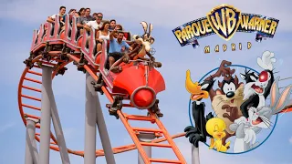 🎢 CARTOON VILLAGE 2024 | Área Infantil Looney Tunes ¡Todas las Atracciones! ✅ Parque Warner Madrid