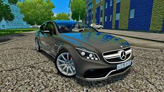 ШАШКИ НА Mercedes Benz E400d ПОД МУЗЫКУ В (City Car Driving)