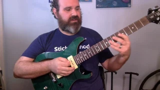 In The Mind of Jerry Garcia. Ramble On Rose Guitar Improvisation Solo Lesson (Chart Available)
