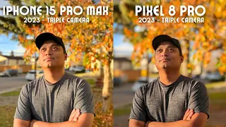 Pixel 8 Pro vs iPhone 15 Pro Max camera comparison! The Ultimate Camera Test!