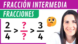 Hallar FRACCIÓN INTERMEDIA entre otras dos 🧐