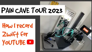 Pain Cave Tour | How I record Zwift content for YouTube (APPLE TV & iMac users)