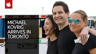 Michael Kovrig arrives in Toronto after being released from Chinese detention