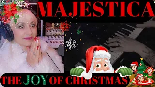 Majestica "The Joy Of Christmas" | Artist & Vocal Performance Coach Reaction & Analysis