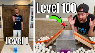 Best Ping Pong Trick Shots From Level 1 to Level 100