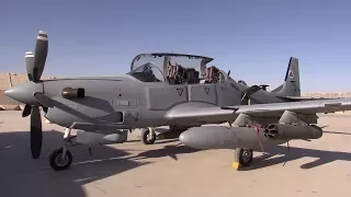 USAF A 29 Super Tucano and AT 6 Texan II • Dirt Runway Test 2018