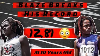 Fastest Kid In The World Blaze Breaks His Own Record And Shows Love To All His Fans