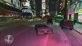 Grand Theft Auto 4 - Downtown at Midnight - 8K 60fps HDR