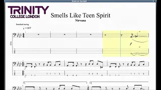 Smells Like Teen Spirit Trinity Grade 4 Bass