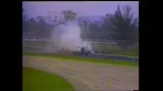 Philippe Streiff's 1989 Rio testing crash