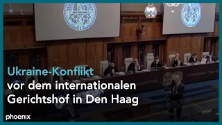 Internationaler Gerichtshof hört Ukraine an