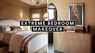 DIY EXTREME BEDROOM MAKEOVER (From Start to Finish) - Decor Styling & Reveal