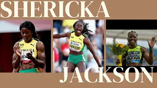 Shericka Jackson has an impressive track resume.
